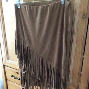 Fringe skirt